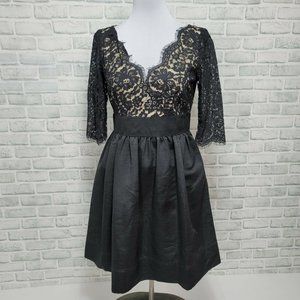 Black Lace Eliza J Dress - Size 12